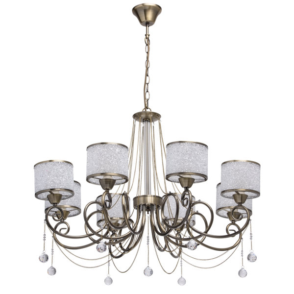 Empire 24 Light Gold Finish and Clear Crystal Chandelier 30 in. D x 40 in. H Round Large Empire 24 Light Gold Finish and Clear Crystal Chandelier 30 in. D x 40 in. H Round Large